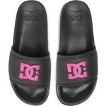 Dc shoes dámské pantofle Slide Black crazy pink černá – Hledejceny.cz