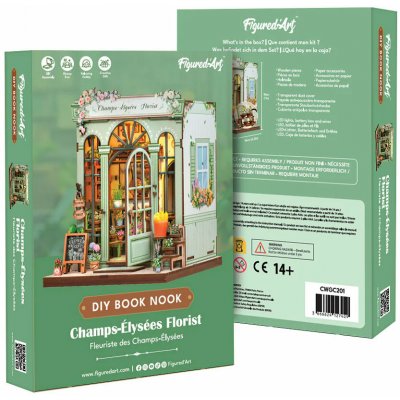Figured ART Book Nook sada Květinářství na Champs-Élysées – Hledejceny.cz