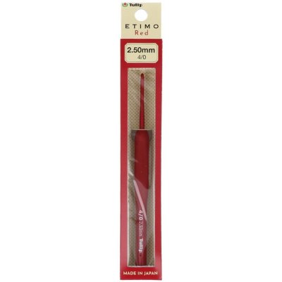 Háček 2,50 mm Tulip Etimo Red (červený) – Sleviste.cz