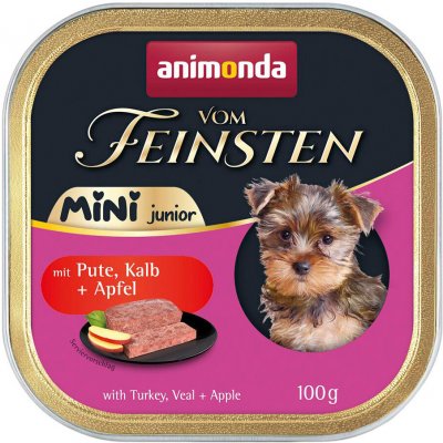 Animonda Vom Feinsten Mini Junior krůta telecí jablko 100 g – Sleviste.cz