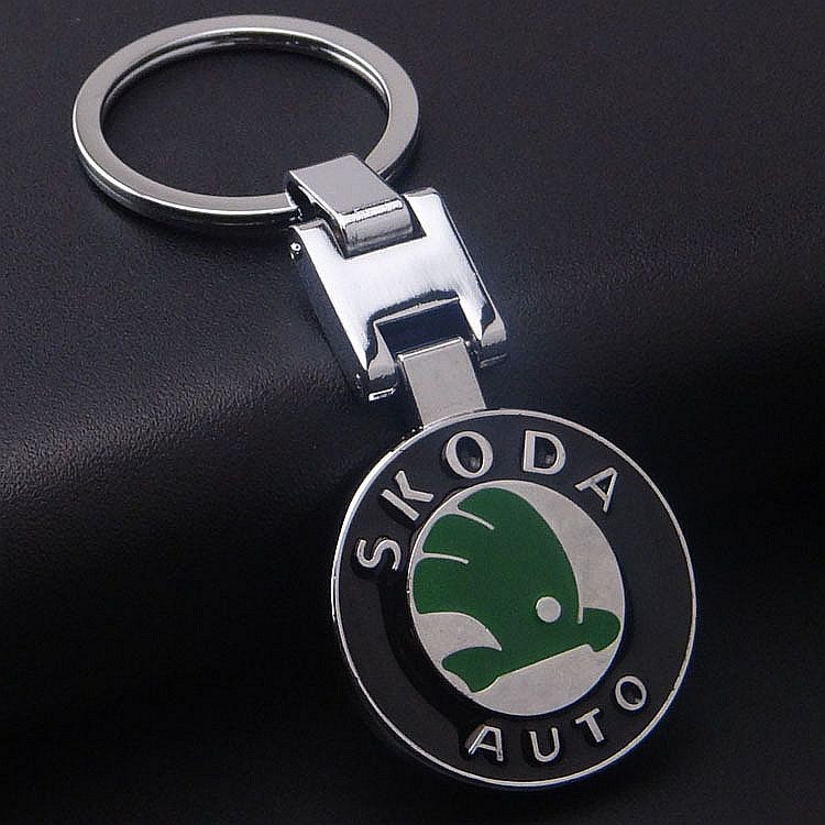Přívěsek na klíče kovový design Škoda kulatý elegantní od 369 Kč -  Heureka.cz