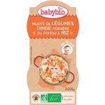 Babybio Zelenina s krůtím masem a rýží 2 x 200 g – Sleviste.cz