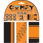 Oxford multifunkční nákrčník Comfy 3-pack Harley Davidson colors – Sleviste.cz