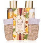 Accentra Cosy Moments Jutový košík sprchový gel 150 ml + tělové mléko 150 ml + košík dárkové balení – Hledejceny.cz