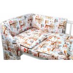 Baby Nellys 3dílná sada Mantinel s povlečením Koloušek a kamarádi 135 x 100 cm – Sleviste.cz