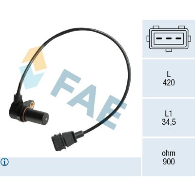 Generátor impulsů, klikový hřídel FAE 79073 – Hledejceny.cz