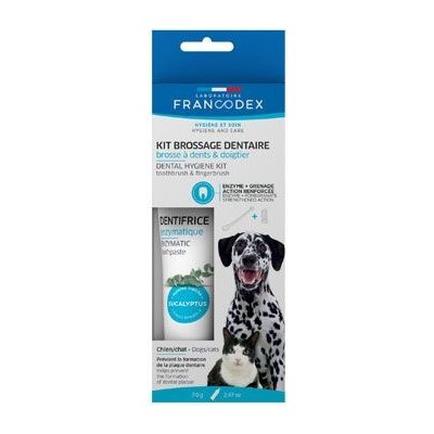 Francodex Zubní pasta 70 g kartáček – Hledejceny.cz