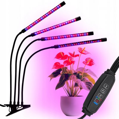 LED lampa Jumi pro růst rostlin 80 LED 25 W s časovačem | Zboží Auto