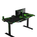 ULTRADESK Force černý / zelený UDESK-FO-GR – Zboží Mobilmania