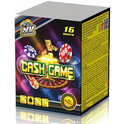 Kompaktní ohňostroj Cash game 16 ran 20 mm