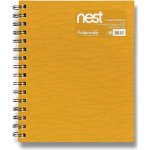 Foldermate spirálový blok Nest A5 žlutá 120 listů – Zboží Dáma