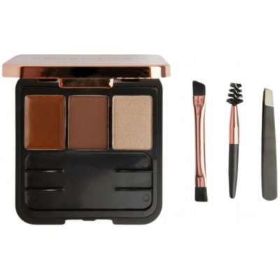 Makeup Revolution London Brow Sculpt Kit set a paletka na obočí Medium Brown 2,2 g – Zboží Dáma