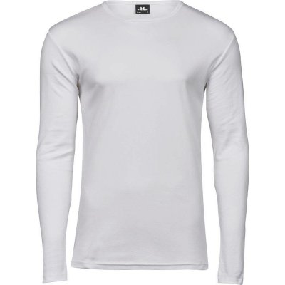 Tee Jays 530 pánské tričko Interlock s dl. rukávem bílá