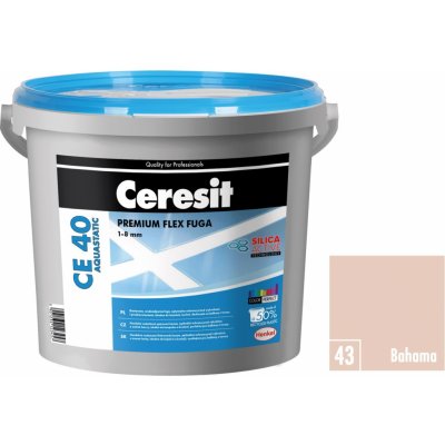 Ceresit CE 40 Spárovací hmota, bahama, 5 kg 548043