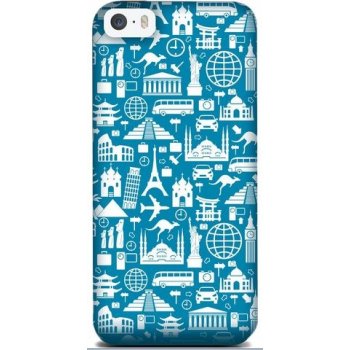 Pouzdro CANYON Life is Cover for iPhone 5/5s Navy modré