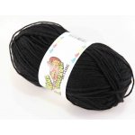 Příze bábinčina pravá ponožková de luxe - černá - 62144 – Zboží Dáma