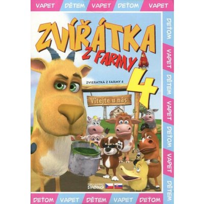 Zvířátka z farmy 4 DVD – Zboží Mobilmania