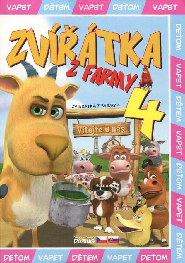 Zvířátka z farmy 4 DVD