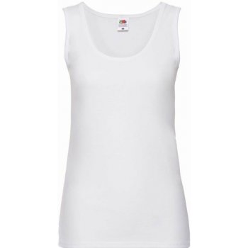 Fruit of the Loom VALUEWEIGHT VEST LADY FIT White