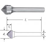 SGS 24925 (SK-3M) - Fréza technická SK-1M 90° záhlubník pr. 6,0x3,0mm, stopka 6mm – Zboží Dáma