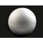 Prima-obchod Polystyrenová koule dvoudílná dutá 19,5 cm bílá 1 ks – Sleviste.cz