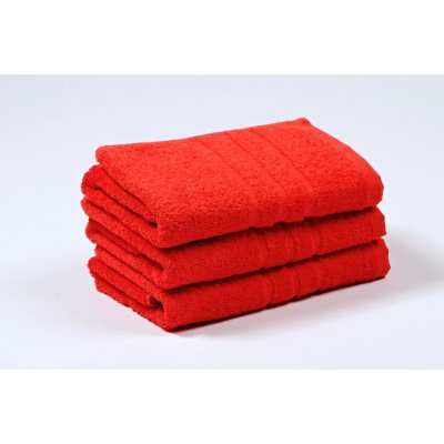 Profod Comfort froté ručník velký 500 g/m2 50 x 100 cm červená – Zboží Mobilmania