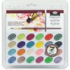 Akvarelová barva ROYAL & LANGNICKEL Akvarelové barvy perleťové 24 ks + štětec a blok akvarelových papírů