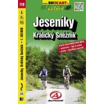 JESENÍKY KRÁLICKÝ SNĚŽNÍK 1:60 000 CYKLOMAPA 118 – Zbozi.Blesk.cz