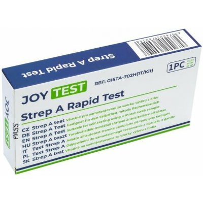 JoyTest Angína Strep A Rapid test 1 ks – Sleviste.cz