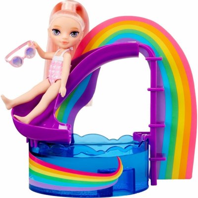 Rainbow MGA Entertainment High Little Den u bazénu s herní sadou Blush – Zbozi.Blesk.cz