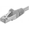 síťový kabel PremiumCord sp6asftp002 SFTP CAT6A, RJ45-RJ45, AWG26-7, 0,25m, šedý