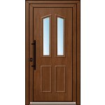 OknaDvereNaMiru.cz Vchodové plastové dveře 3D Sara 1 bílá 100 x 200 cm – Sleviste.cz