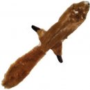 Hračka pro psy Skinneeez plyšová pískací 61 cm veverka
