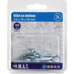 M.A.T. GROUP očko se závitem zavřené 30x10x3,2mm Zn (10ks) MAT600871 – Hledejceny.cz