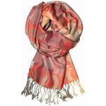 Vltava kašmírová šála jahodová EK26007 červená – Zboží Dáma