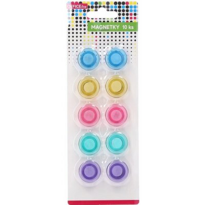 OEM Magnetky barevné 20mm - 10ks – Zboží Dáma