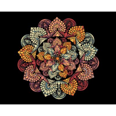 ZUTY Malování podle čísel MANDALA IX 40 x 50 cm – Sleviste.cz