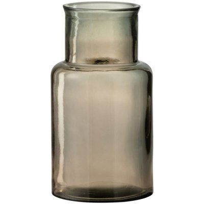 Světle hnědá skleněná váza - Ø 16*27 cm - J-Line by Jolipa – Hledejceny.cz