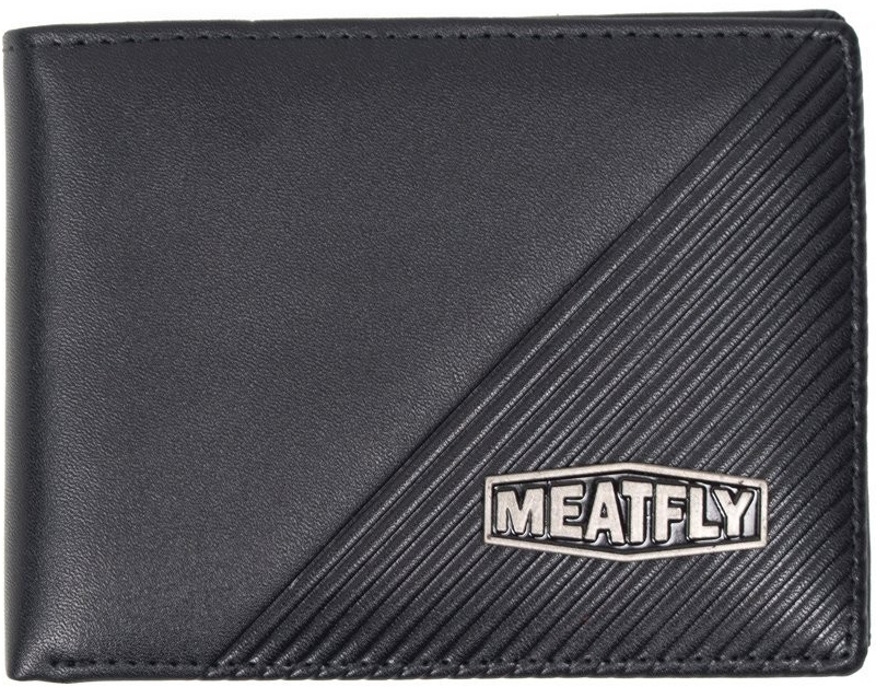 Kožená peněženka Meatfly Pequod black od 890 Kč - Heureka.cz