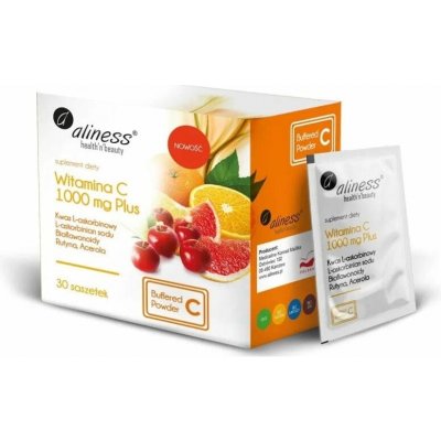 Aliness Vitamin C 1000 mg Plus 30 sáčků – Hledejceny.cz