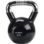 HMS KTC KETTLEBELL S CHROMOVANÝM ÚCHOPEM 20 KG – Zboží Mobilmania