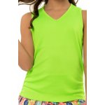 Lucky in Love Girls Rockin Rococo Lightweight Rib Tank lime – Zboží Dáma