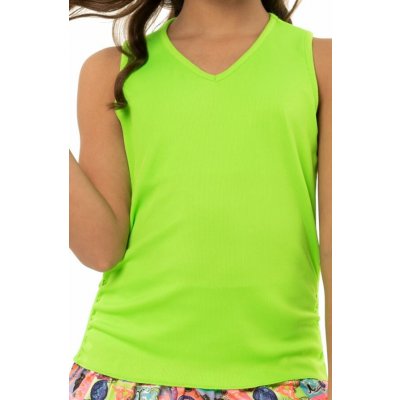 Lucky in Love Girls Rockin Rococo Lightweight Rib Tank lime – Zboží Dáma