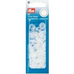 Prym Patentky plastové 12,4 mm, transparentní – Zboží Mobilmania