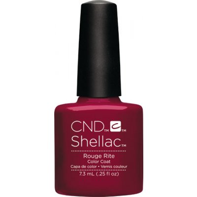 CND Shellac UV Color ROUGE RITE 7,3 ml – Zboží Mobilmania