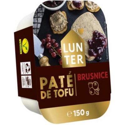 Lunter Paté de tofu Brusinka 150 g – Zbozi.Blesk.cz