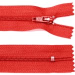 Spirálový zip no.3 nerozepínací 25cm - více barev color: 548 červená – Hledejceny.cz