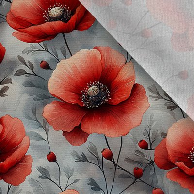 Takoy Úplet Punto di Roma 230g divoké máky na šedé – Zboží Dáma