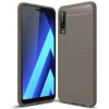 Pouzdro a kryt na mobilní telefon Samsung Pouzdro JustKing plastové s broušenou texturou Samsung Galaxy A7 2018 - šedé