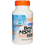 Doctor's Best MSM s OptiMSM 1500 mg 120 tablet – Hledejceny.cz